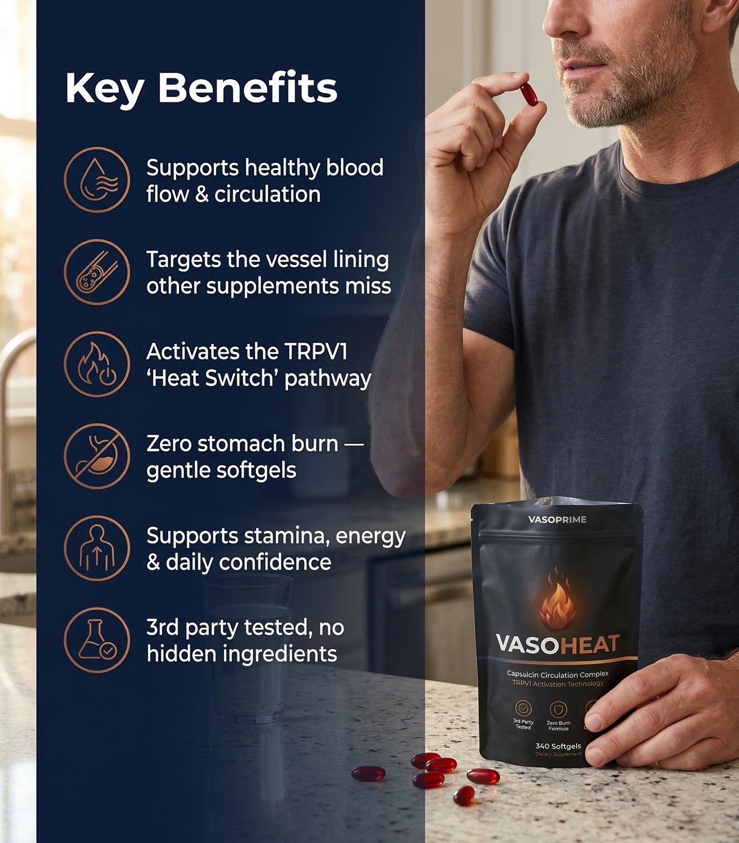 VasoHeat™ Circulation Supplements