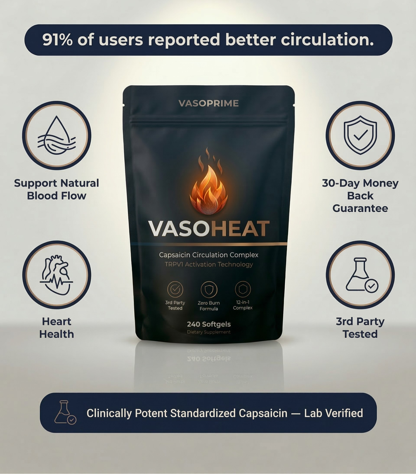 VasoHeat™ Circulation Supplements
